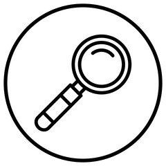Search Vector Icon Design Illustration