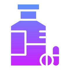 Pills Bottle Icon