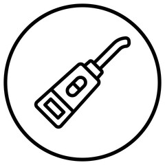 Dental Irrigator Vector Icon Design Illustration