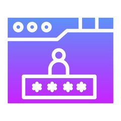 Browser Password Icon