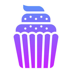 Wedding Cupcake Icon