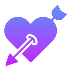 Heart Arrow Icon
