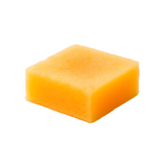 Washing sponge on transparent background, white background, isolated, icon material, commercial photography