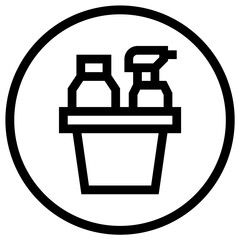 Cleaner Vector Icon Design Illustration