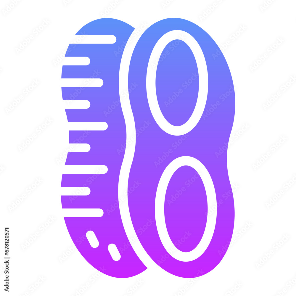 Sticker peanut icon