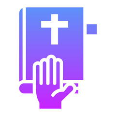 Obraz premium Oath Icon