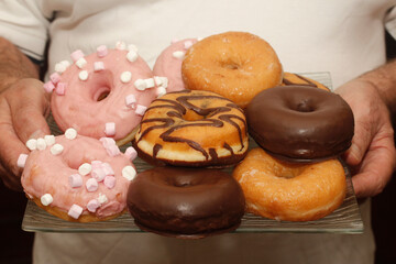 Variety of donuts.