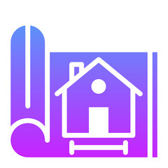House Blueprint Icon