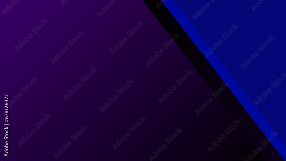 Wall mural dark blue abstract geometric oblique line triangle modern frame texture minimal background