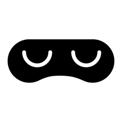 sleep mask glyph