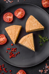 Delicious hard craft cheese made from cow or goat milk