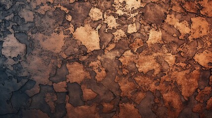copper bronze metal texture background , generated by AI