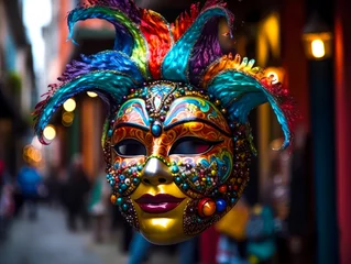 Foto auf Acrylglas streetcarnival © Comofoto