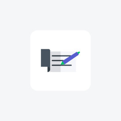 Checkbook, Financial transactions, Checkbook management flat icon, flat color icon, pixel perfect icon