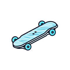 illustration of skateboard