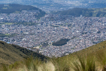 Ville de Quito en Equateur