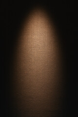 Spotlight on the wall. Spotlight abstract texture background. - obrazy, fototapety, plakaty
