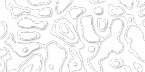 Topographic map in contour line light topographic topo contour map and ocean topographic line map with curvy wave isolines vector and Topographic map background concept.