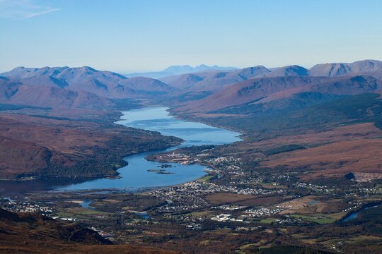 fort william loch linnhe and loch eil. scotland highlands