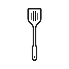 spatula icon design vector isolated