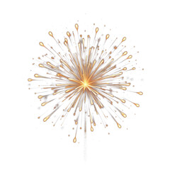 Obraz premium firework isolate PNG transparent background