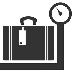 Bag packaging icon symbol vector image. Illustration of the handbag merchandise design image