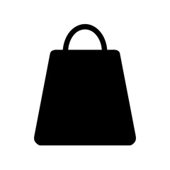 Bag packaging icon symbol vector image. Illustration of the handbag merchandise design image