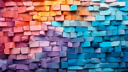 abstract background of colorful mosaic