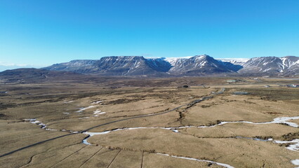 Landscape Iceland Mountain Ice 
