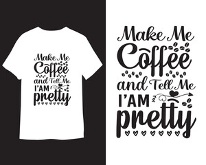 Coffee t shirt design