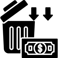 Wasted Money Icon