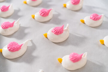 Easter Meringue Cookies