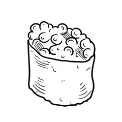 Hand Drawn Sushi Set