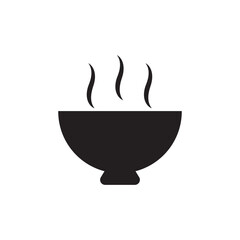food bowl icon vector illustration eps
