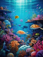 Sea Underground Background