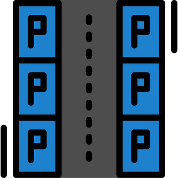 Parallel parking Icon