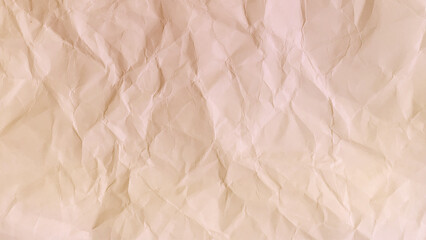 Fototapeta premium Brown crumpled paper for background image. Abstract crumpled and creased recycle brown paper texture background. Vector illustration