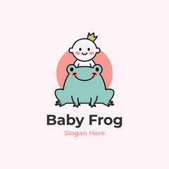 Baby Frog logo, baby store and baby shop