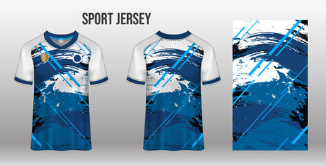 sport jersey design fabric textile template