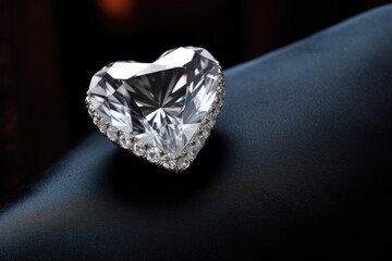Crystal brilliant luxury stone heart love jewelry gem shiny expensive diamond