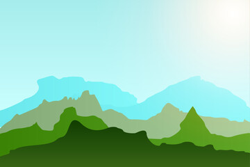 mountain landscapes background