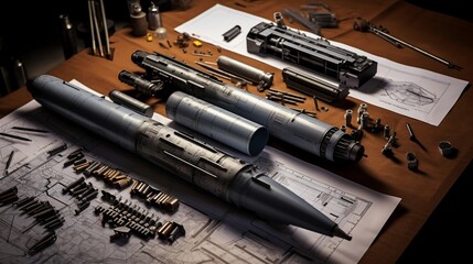 Rocket ammunition, design of modern missiles, military technology