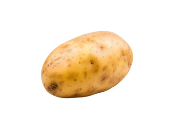 Wholesome Harvest Potato on Transparent Background, PNG, Generative Ai