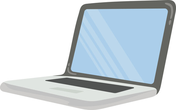 Laptop illustration