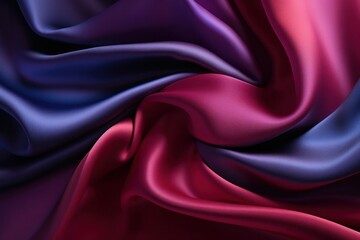 Abstract purple magenta background. Silk satin.