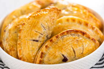 Empanadas with Blueberries