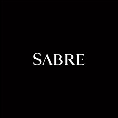 Sabre logo or wordmark design