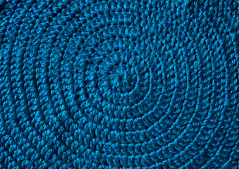 Fototapeta na wymiar Circular crochet pattern.