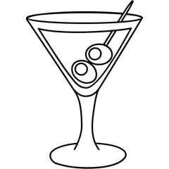 Martini Illustration
