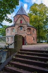 View of the St. Nicholas Chapel in Valkshof in Nijmegen/NL